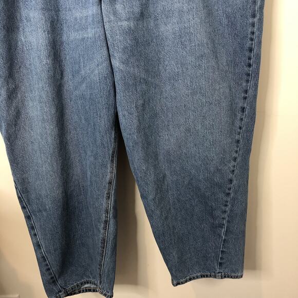 Old Navy Women's Extra High-Rise Medium Wash Balloon Jeans Size 22 - Picture 6 of 9
